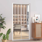 Binnendeur 102,5x201,5 cm aluminium ESG-glas