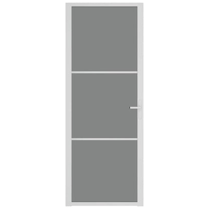 Binnendeur 76X201,5 Cm Esg-Glas En Aluminium 1