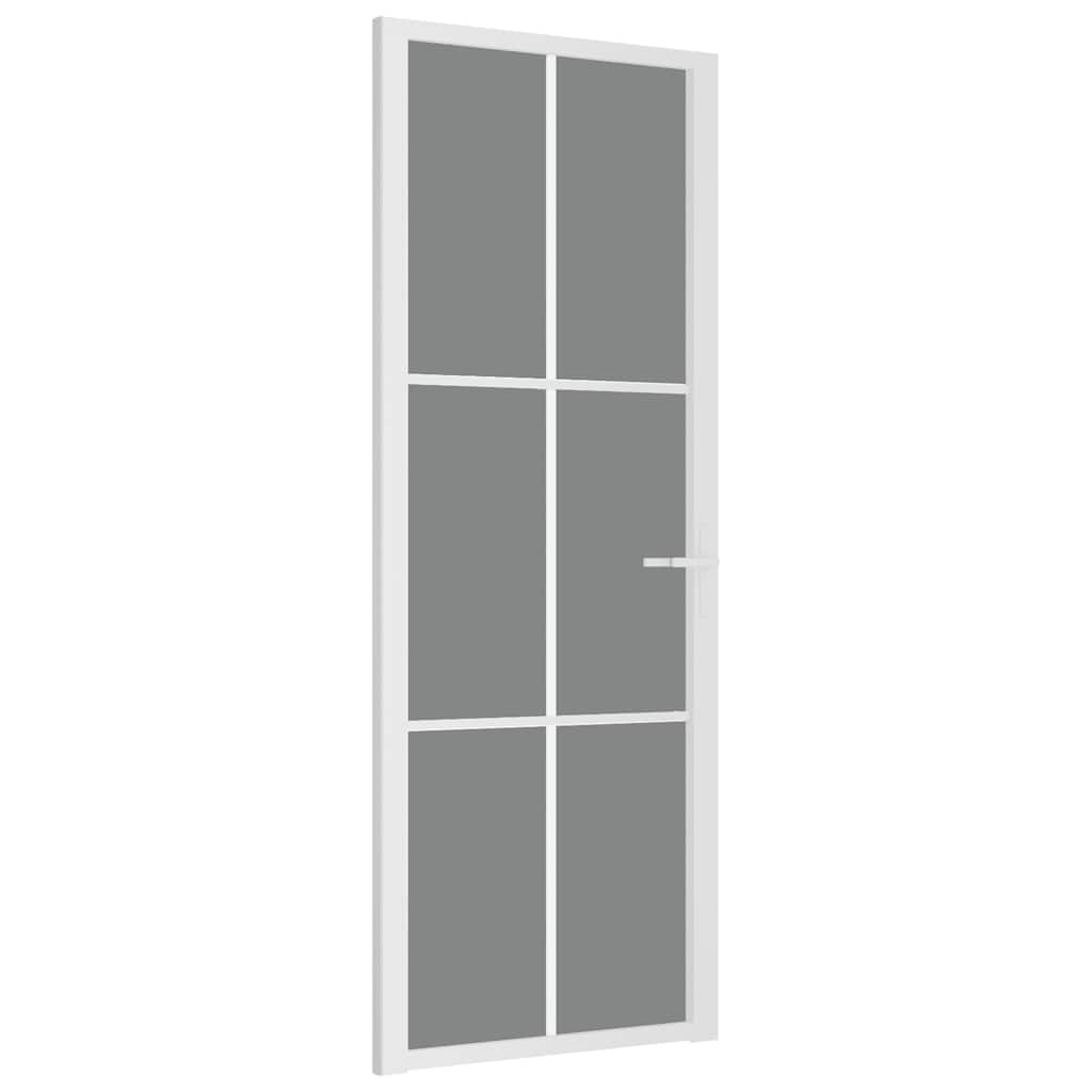 Binnendeur 76X201,5 Cm Esg-Glas En Aluminium 1