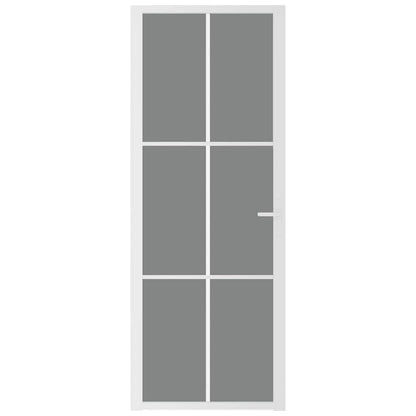 Binnendeur 76X201,5 Cm Esg-Glas En Aluminium 1