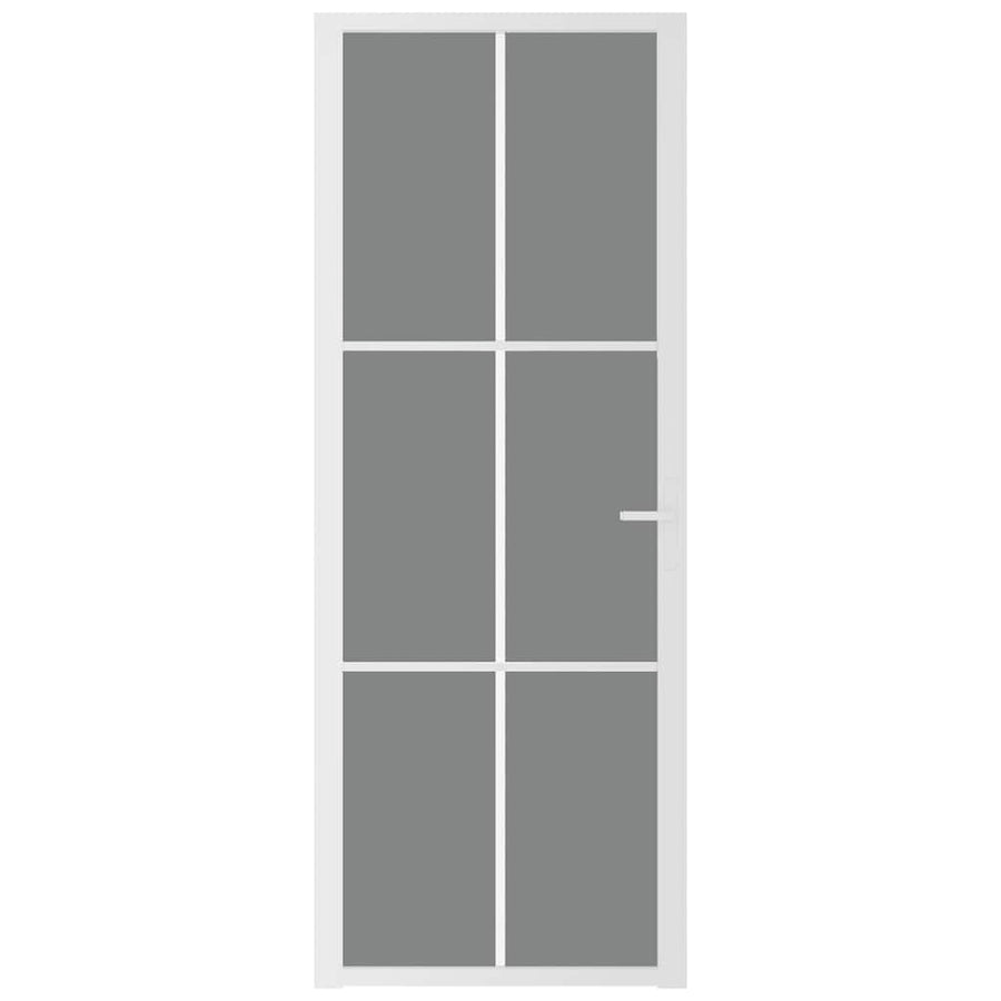 Binnendeur 76X201,5 Cm Esg-Glas En Aluminium 1