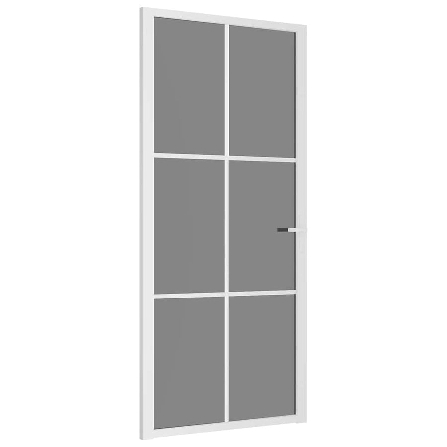 Binnendeur 93X201,5 Cm Esg-Glas En Aluminium 1