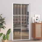 Interior Door 102.5x201.5 cm ESG-Glass and Aluminum 1