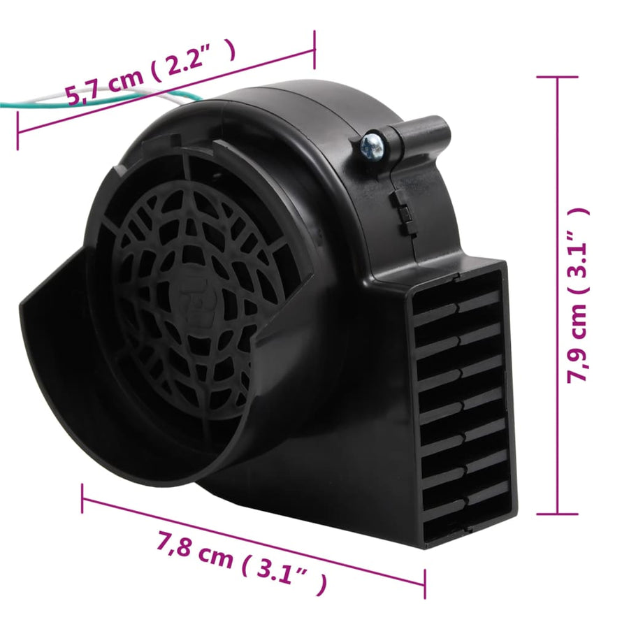 Lichtslinger met 15 LED's en ventilator 150 cm