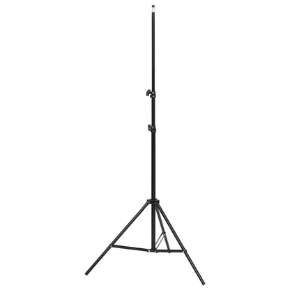 Fotostudioset Met Verlichtingsset En Achtergrondscherm Groen 151 x 60 x (70-200) cm Zonder reflector
