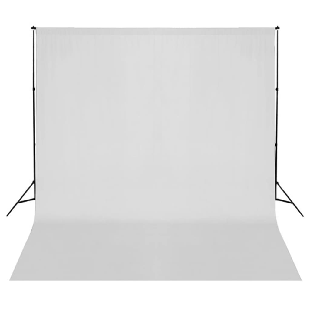 Fotostudioset met verlichtingsset achtergrond en reflector