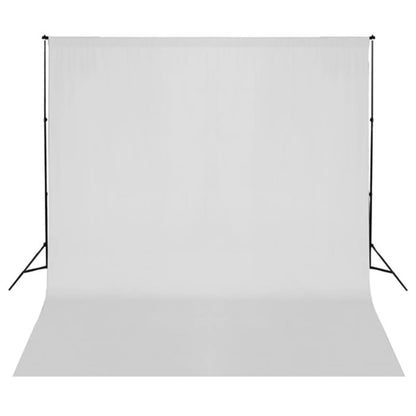 Fotostudioset met verlichtingsset achtergrond en reflector