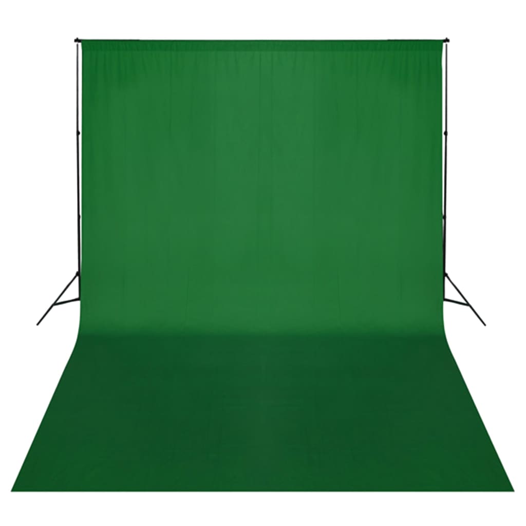 Fotostudioset met verlichtingsset achtergrond en reflector