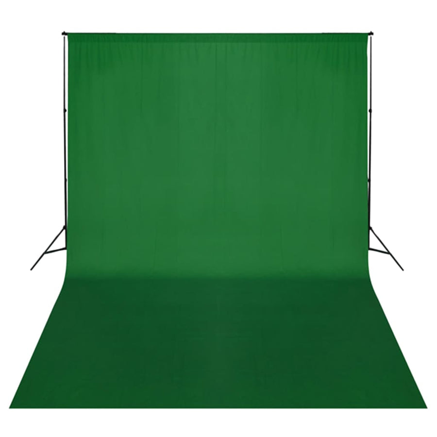 Fotostudioset met verlichtingsset achtergrond en reflector