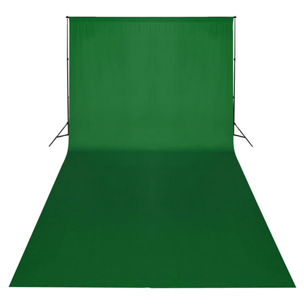 Fotostudioset met verlichtingsset achtergrond en reflector