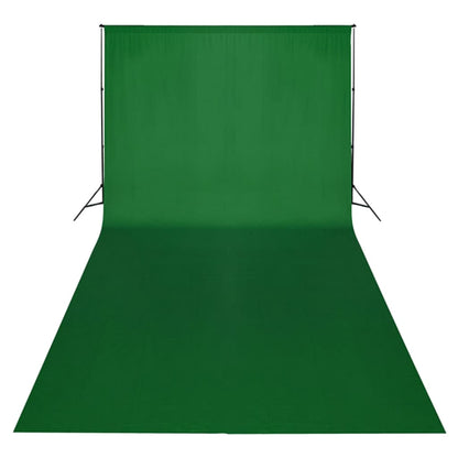 Fotostudioset met verlichtingsset achtergrond en reflector