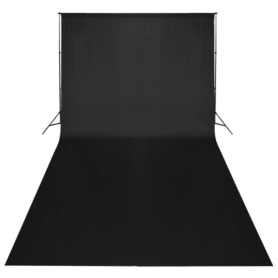 Fotostudioset met verlichtingsset achtergrond en reflector