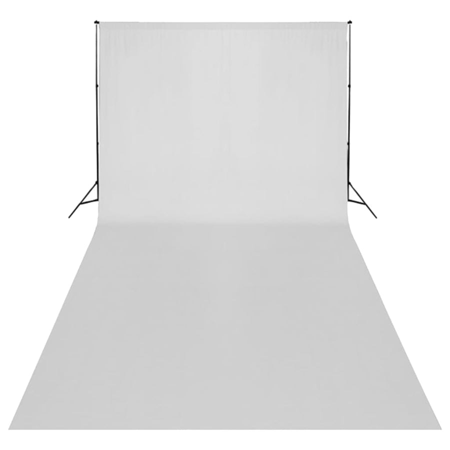 Fotostudioset met verlichtingsset achtergrond en reflector