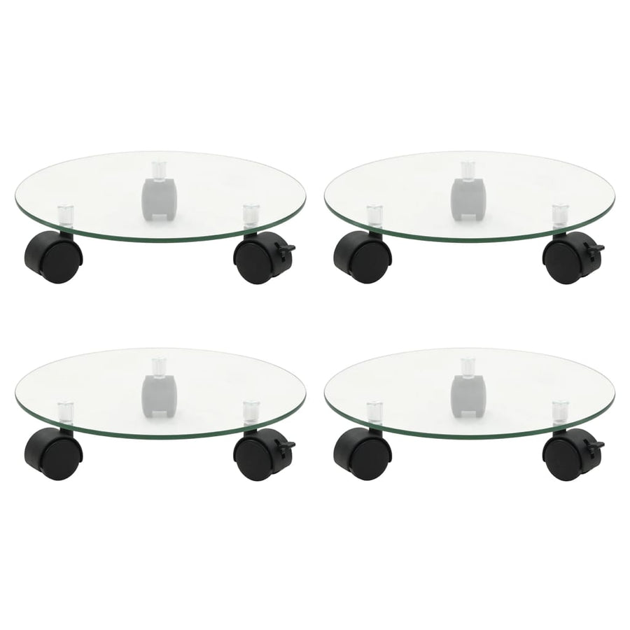 Plantenrollers 4 St Rond 28 Cm Gehard Glas