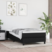 Boxspring met matras 80x200 cm zwart