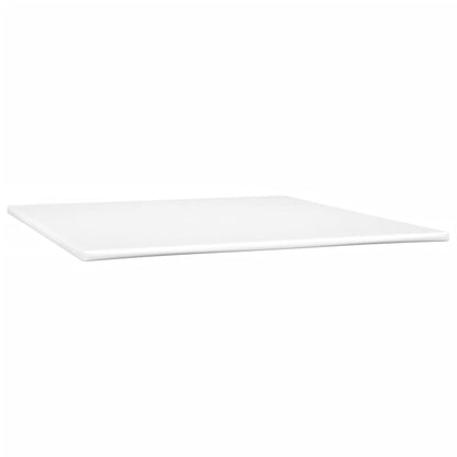 Boxspring met matras stof lichtgrijs 180x200 cm 180 x 200 cm 25 cm