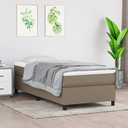 Boxspring 80x200 cm taupe met matras