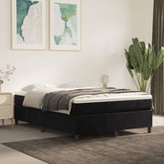 Boxspring met matras 140x190 cm zwart
