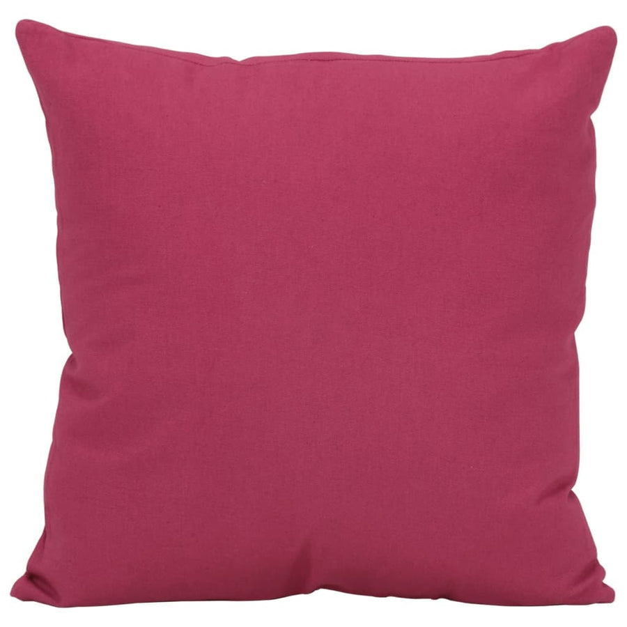 7-Delige Stof Roze Sierkussenset