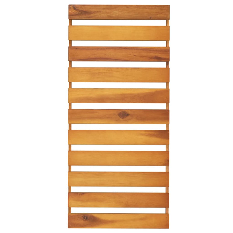Schappenkast Inklapbaar 3-Laags 70X31X63 Cm Acaciahout Bruin