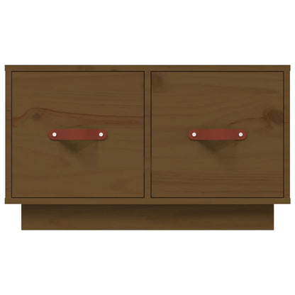 Salontafel 60X53X35 Cm Massief Grenenhout Honingbruin
