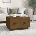 Coffee table 60x53x35 cm solid pine honey brown