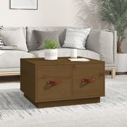 Coffee table 60x53x35 cm solid pine honey brown