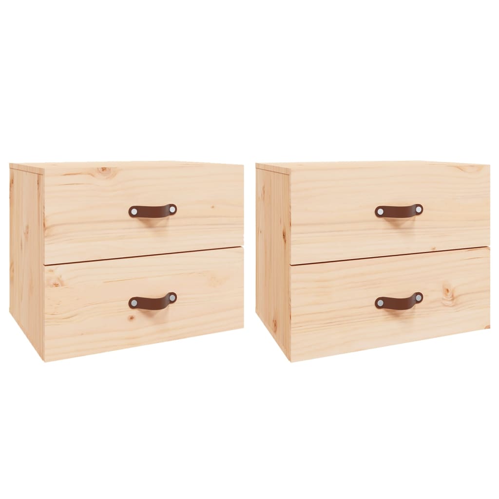 Nachtkastjes 2 St Wandgemonteerd 50X36X40 Cm