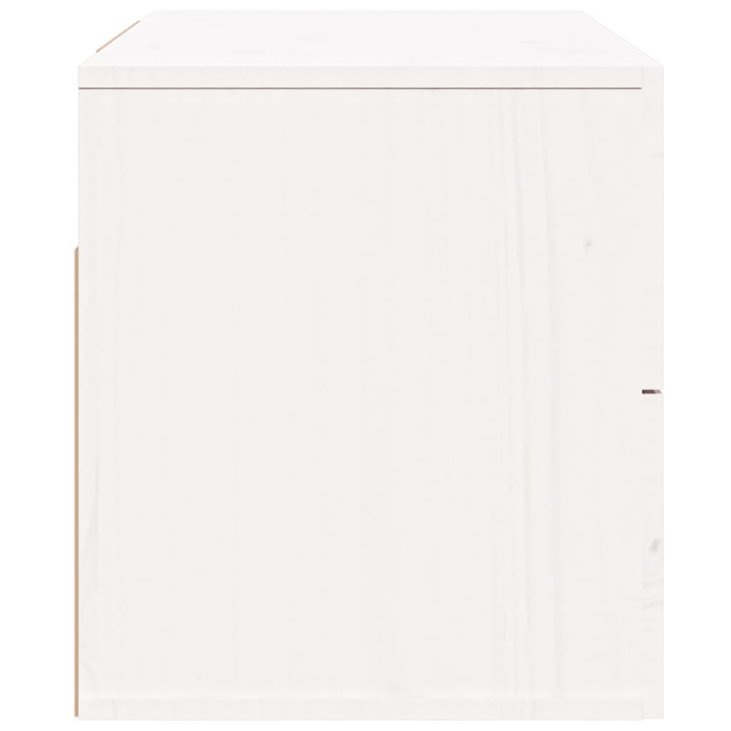 Nachtkastjes 2 St Wandgemonteerd 50X36X40 Cm Wit