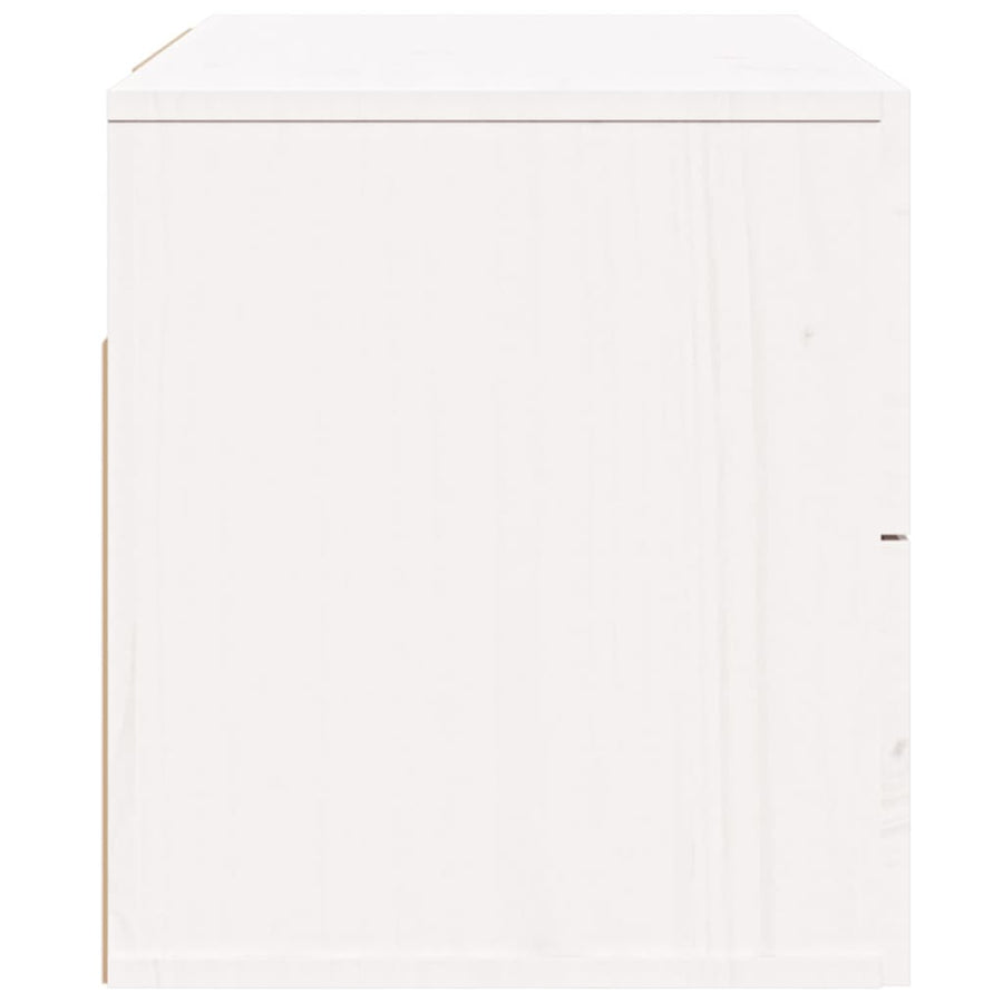 Nachtkastjes 2 St Wandgemonteerd 50X36X40 Cm Wit
