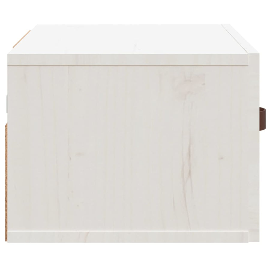 Nachtkastjes 2 St Wandgemonteerd 40X29,5X22 Cm Wit