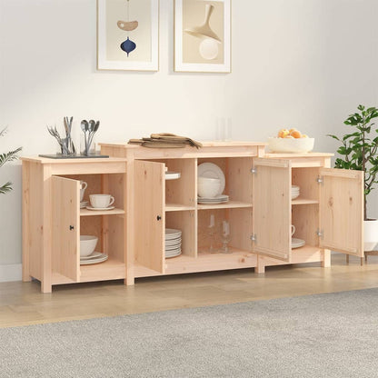 Dressoir 164x37x68 cm massief grenenhout