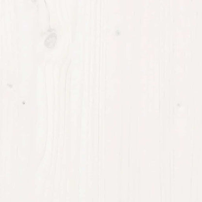 Dressoir 164x37x68 cm massief grenenhout wit