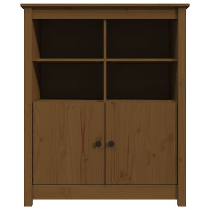 Dressoir 83X41,5X100 Cm Massief Grenenhout Honingbruin