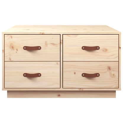 Salontafel 80X80X45 Cm Massief Grenenhout