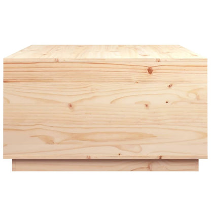 Salontafel 80X80X45 Cm Massief Grenenhout