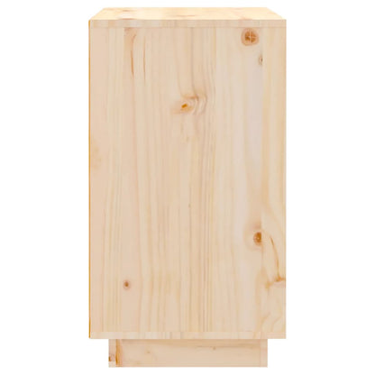 Wijnkast 55,5X34X61 Cm Massief Grenenhout