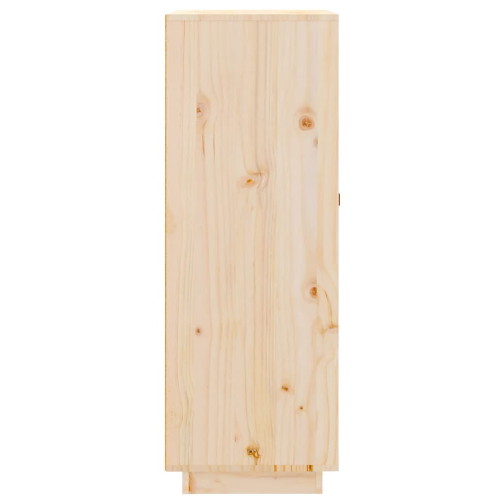 Wijnkast 45X34X100 Cm Massief Grenenhout
