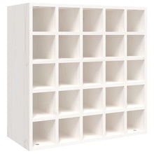 Wijnkast 56X25X56 Cm Massief Grenenhout Wit 1 56 x 25 x 56 cm