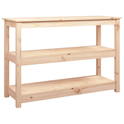 Wandtafel 110X40X74 Cm Massief Grenenhout