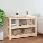 Console table 110x40x74 cm solid pine wood