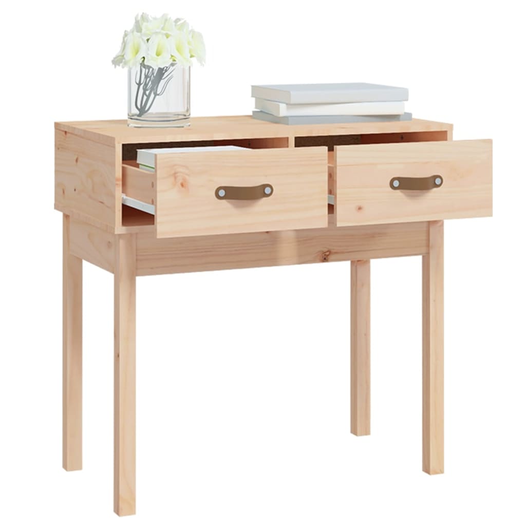 Wandtafel 76,5X40X75 Cm Massief Grenenhout