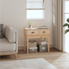 Wandtafel massief grenenhout 76,5x40x75 cm