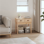 Console table 76.5x40x75 cm solid pine wood