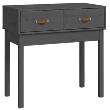 Wandtafel 76,5X40X75 Cm Massief Grenenhout Grijs