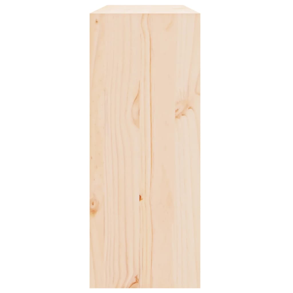 Wijnkast 62X25X62 Cm Massief Grenenhout