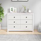 Sideboard 100x40x72 cm solid pine white