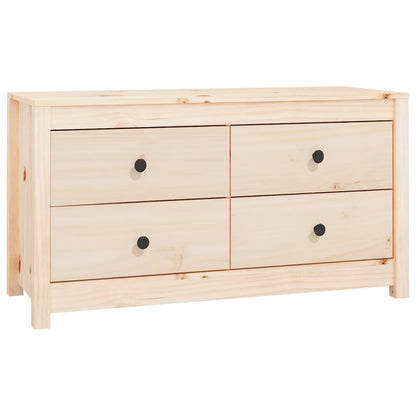 Dressoir 100x40x54 cm massief grenenhout 100 x 40 x 54 cm Naturel