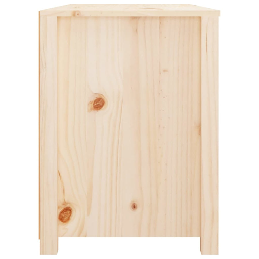 Dressoir 100x40x54 cm massief grenenhout 100 x 40 x 54 cm Naturel