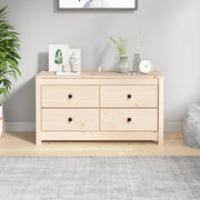 Dressoir 100x40x54 cm massief grenenhout wandmontage